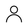 Avatar icon. Avatar flat symbol isolated on white background. Avatar simple icon. Avatar abstract icon in black. Vector illustration for graphic design, Web, UI, app